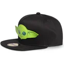 lippikset-littea-musta-snapback-lapsille-baby-yoda-the-mandalorian-difuzed