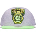lippikset-littea-harmaa-snapback-lapsille-release-the-rage-difuzed