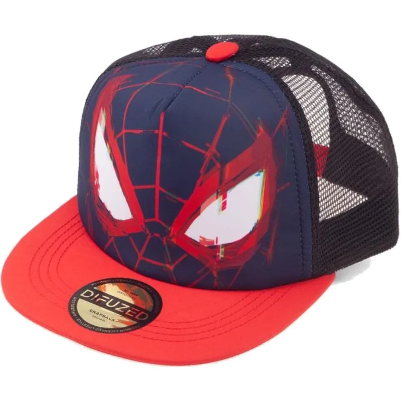 lippikset-littea-sininen-snapback-lapsille-trucker-face-difuzed
