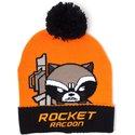 difuzed-rocket-raccon-kawaii-art-marvel-comics-orange-and-black-beanie-with-pompom
