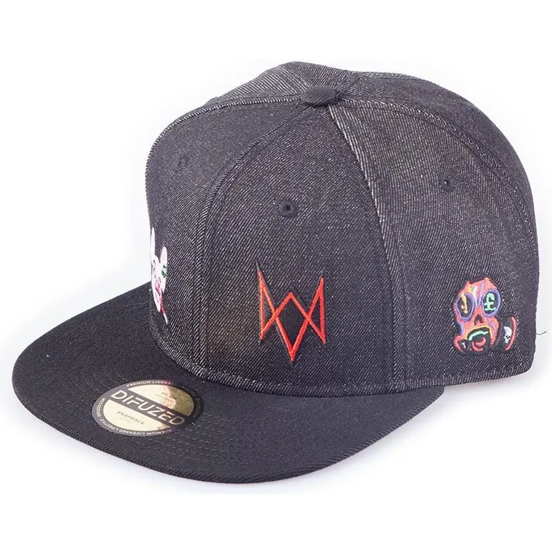 lippikset-littea-musta-snapback-vaquero-legion-difuzed
