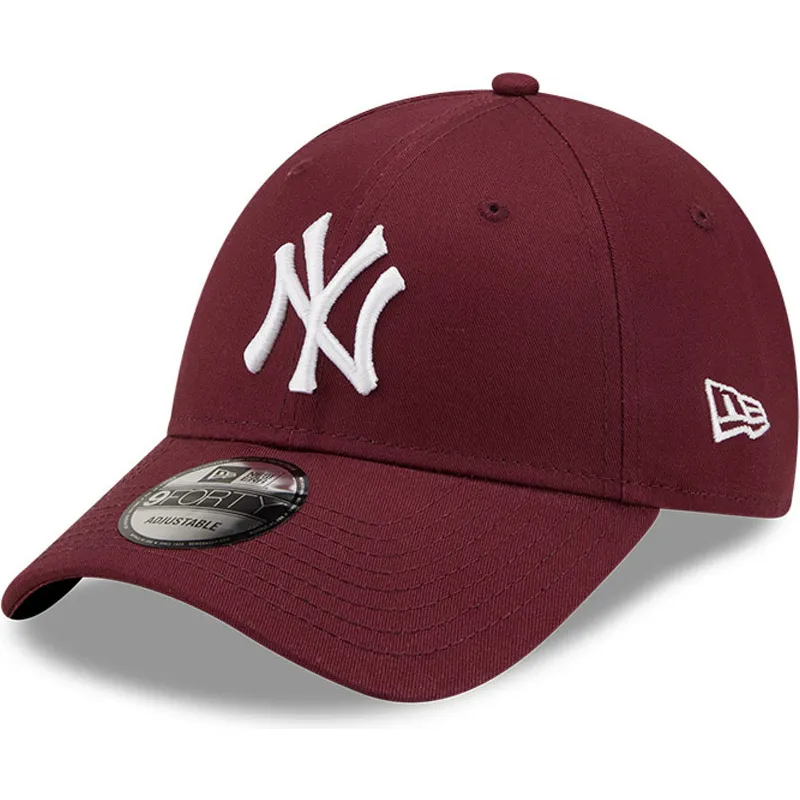 lippikset-kaareva-punainen-saadettava-nauha-9forty-league-essential-new-york-yankees-mlb-new-era lippikset-kaareva-punainen-saadettava-nauha-9forty-league-essential-new-york-yankees-mlb-new-era