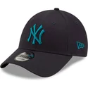 lippikset-kaareva-laivastonsininen-saadettava-nauha-9forty-league-essential-new-york-yankees-mlb-new-era
