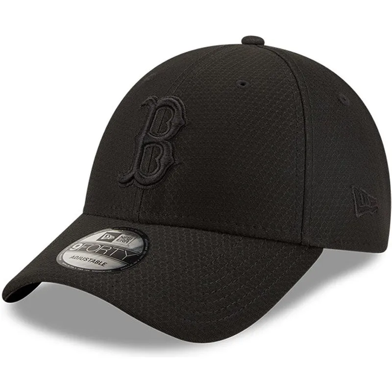 lippikset-kaareva-musta-snapback-9forty-mono-team-colour-boston-red-sox-mlb-new-era