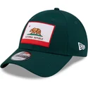 lippikset-kaareva-vihrea-saadettava-nauha-9forty-us-state-california-republic-new-era
