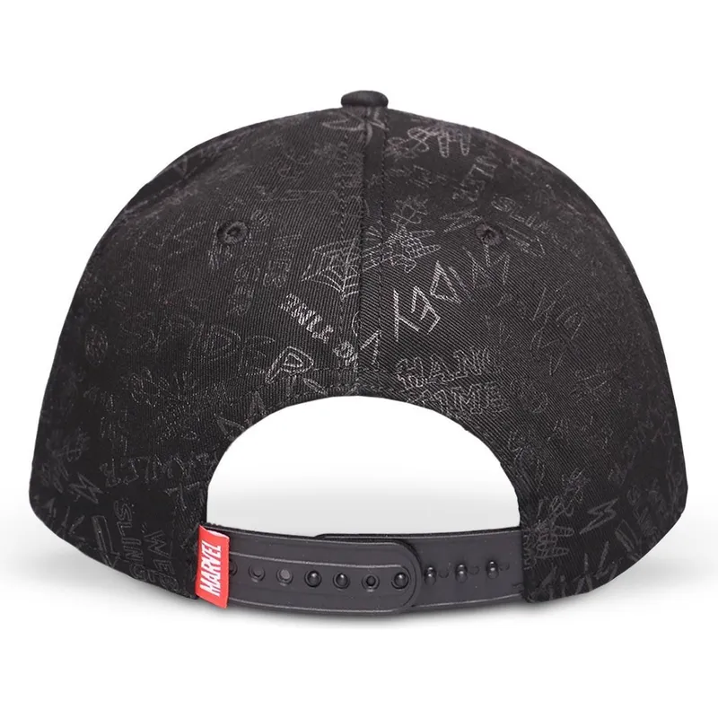 lippikset-kaareva-musta-snapback-lapsille-difuzed