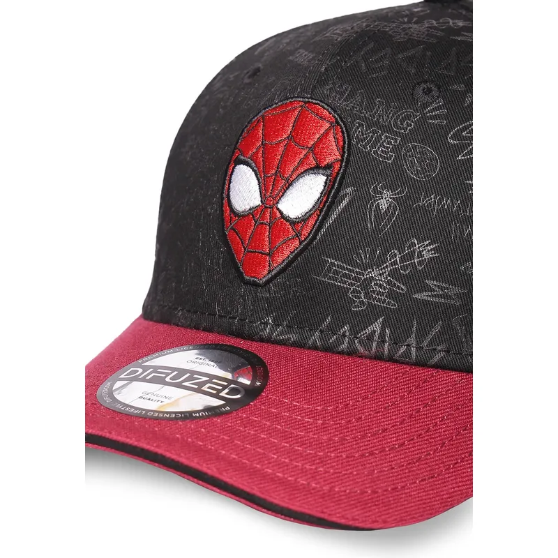 lippikset-kaareva-musta-snapback-lapsille-difuzed