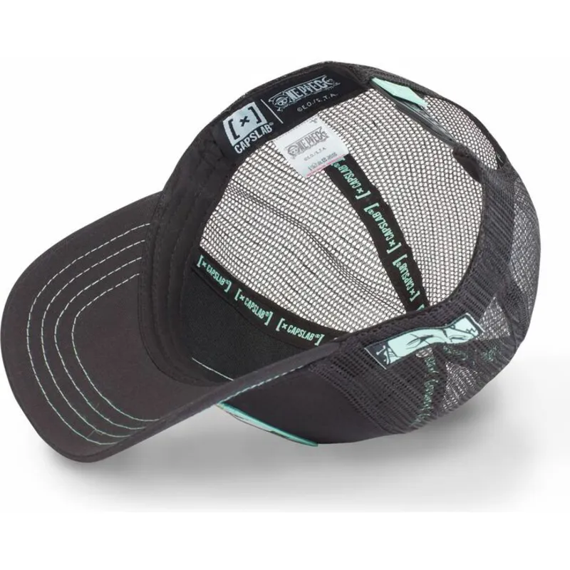 lippikset-kaareva-rekka-musta-snapback-zor2-roronoa-zoro-one-piece-capslab lippikset-kaareva-rekka-musta-snapback-zor2-roronoa-zoro-one-piece-capslab