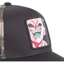 lippikset-kaareva-rekka-musta-snapback-dbz5-buu2c-kid-buu-dragon-ball-capslab