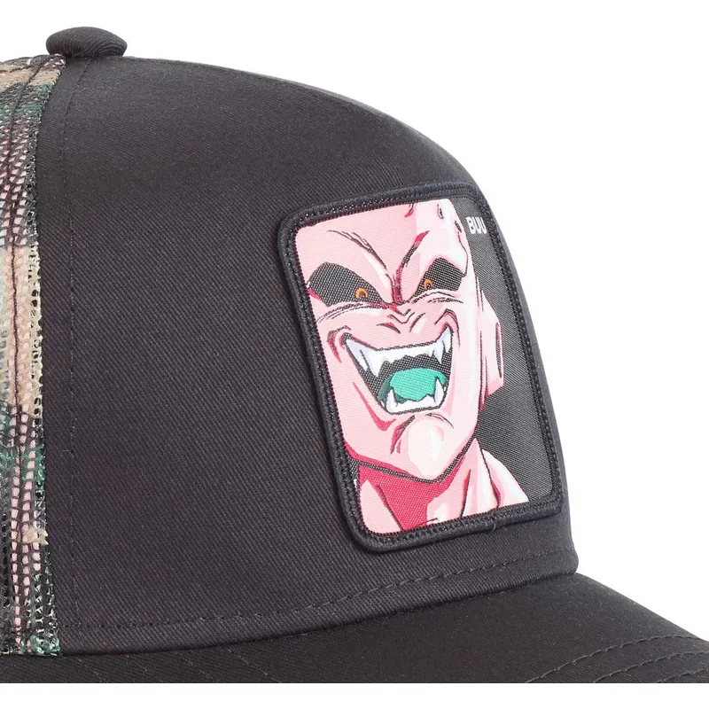 lippikset-kaareva-rekka-musta-snapback-dbz5-buu2c-kid-buu-dragon-ball-capslab