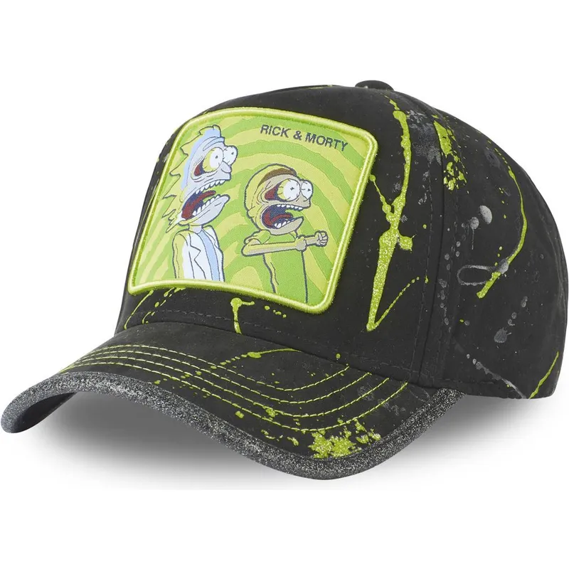 lippikset-kaareva-musta-saadettava-nauha-tag-ric-rick-ja-morty-capslab