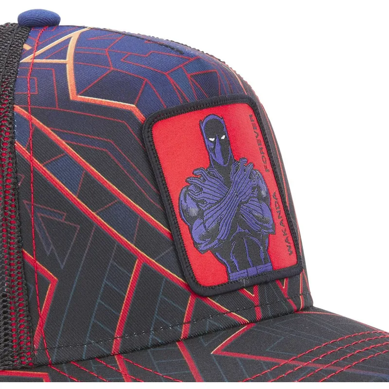 lippikset-kaareva-rekka-laivastonsininen-snapback-pan1-wakanda-forever-black-panther-marvel-comics-capslab lippikset-kaareva-rekka-laivastonsininen-snapback-pan1-wakanda-forever-black-panther-marvel-comics-capslab