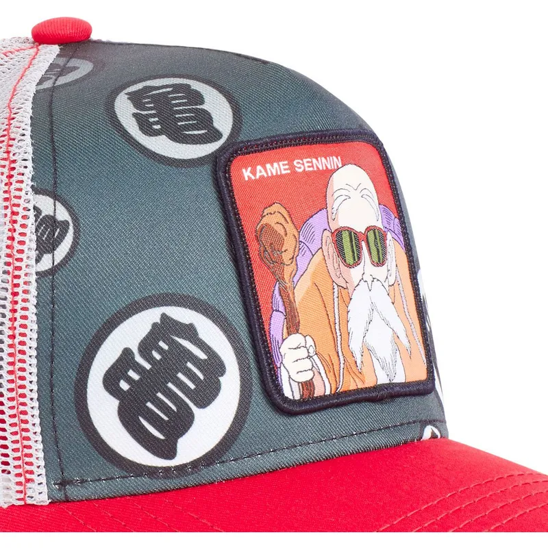 lippikset-kaareva-rekka-sininen-snapback-db2-kam2-muten-roshi-dragon-ball-capslab