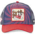 lippikset-kaareva-rekka-laivastonsininen-snapback-tasmanian-piru-looney-tunes-capslab