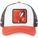 lippikset-kaareva-rekka-valkoinen-snapback-loo5-daf1-tupu-ankka-looney-tunes-capslab
