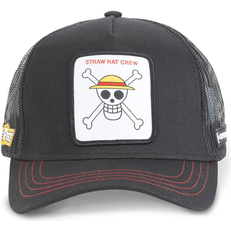 cap-kaareva-black-snapback-straw-hat-pirates-one-piece-capslab cap-kaareva-black-snapback-straw-hat-pirates-one-piece-capslab