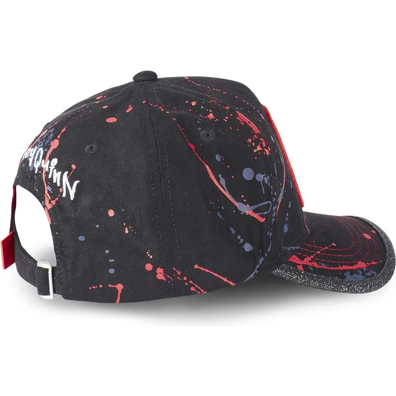 lippikset-kaareva-musta-saadettava-nauha-tag-har-harley-quinn-dc-comics-capslab lippikset-kaareva-musta-saadettava-nauha-tag-har-harley-quinn-dc-comics-capslab