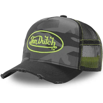 lippikset-kaareva-rekka-harmaa-snapback-cam-yel-von-dutch