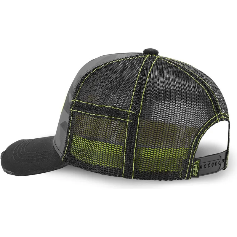 lippikset-kaareva-rekka-harmaa-snapback-cam-yel-von-dutch