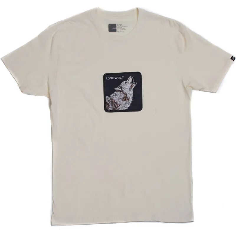 t-paidat-lyhythihainen-beige-lone-wolf-solitario-pawsome-the-farm-goorin-bros