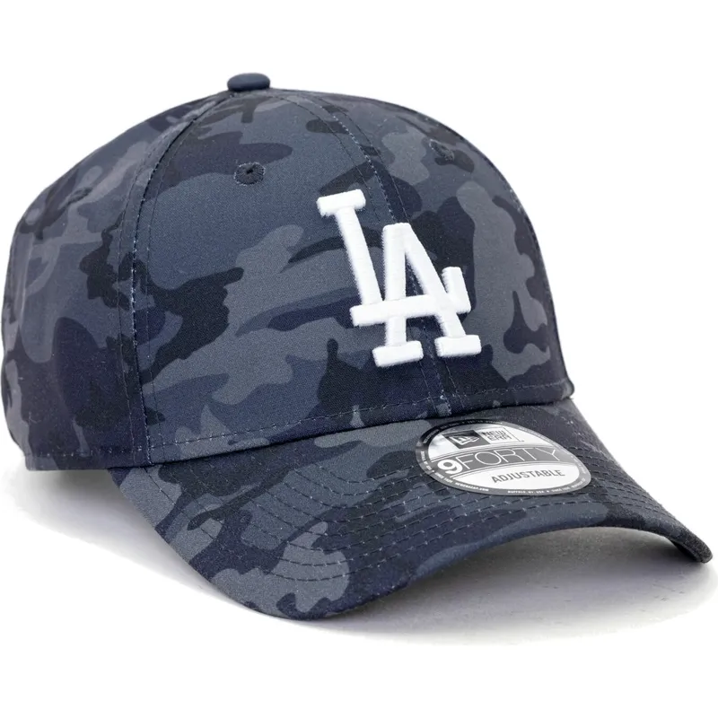 lippikset-kaareva-maastokuvio-saadettava-nauha-9forty-all-over-urban-print-los-angeles-dodgers-mlb-new-era