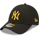 lippikset-kaareva-musta-saadettava-nauha-9forty-diamond-era-new-york-yankees-mlb-new-era