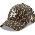 lippikset-kaareva-maastokuvio-saadettava-nauha-9forty-all-over-camo-los-angeles-dodgers-mlb-new-era