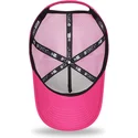 lippikset-kaareva-rekka-vaaleanpunainen-snapback-a-frame-tonal-mesh-los-angeles-dodgers-mlb-new-era