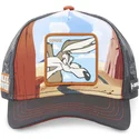 lippikset-kaareva-rekka-monivarinen-snapback-loo5-coy2-kojootti-looney-tunes-capslab