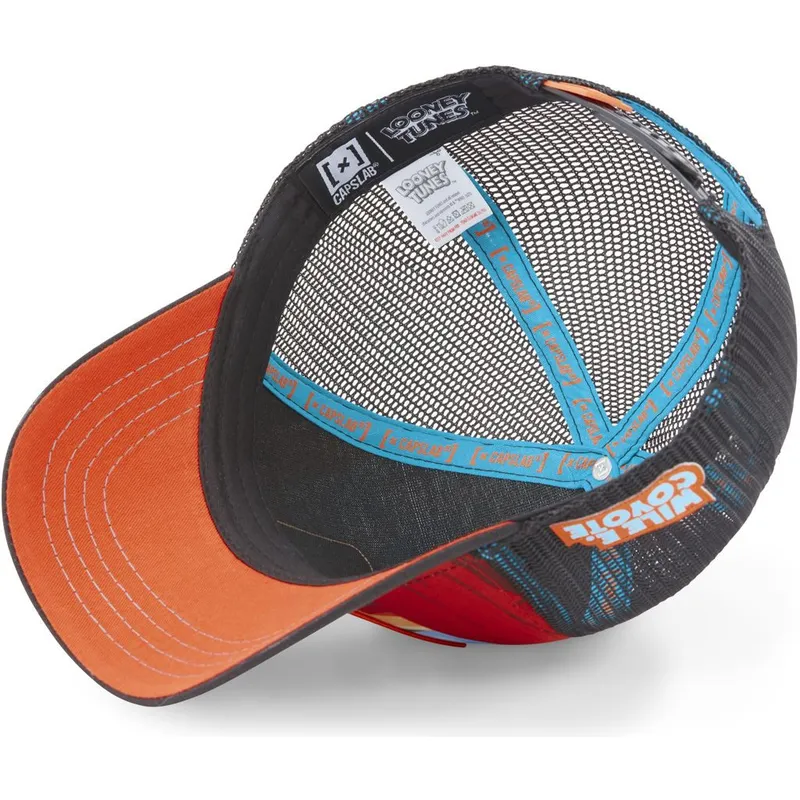 lippikset-kaareva-rekka-monivarinen-snapback-loo5-coy2-kojootti-looney-tunes-capslab