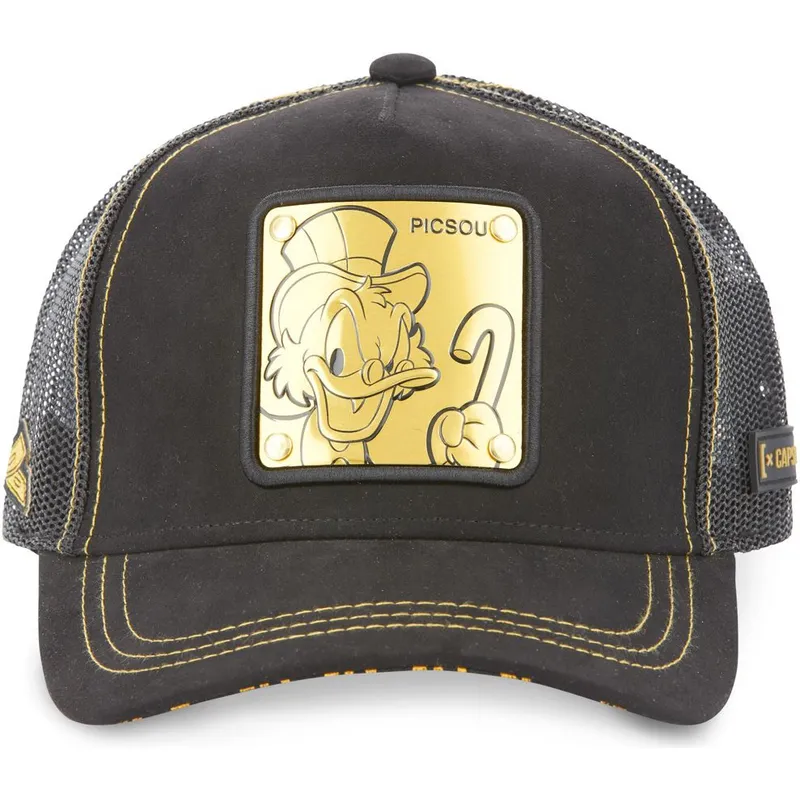 lippikset-kaareva-rekka-musta-snapback-tag-scr2-roope-ankka-disney-capslab