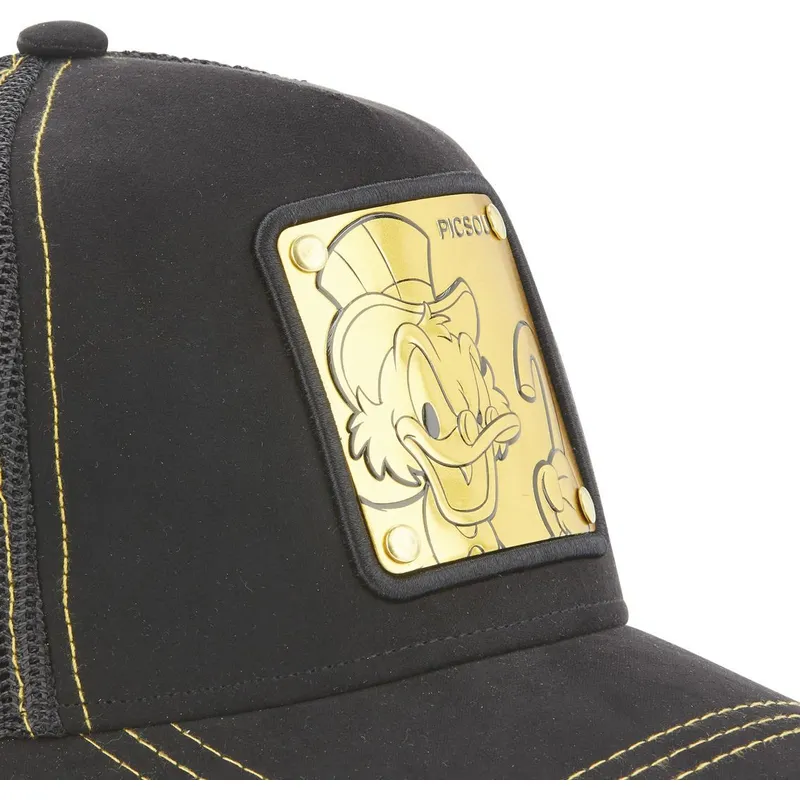 lippikset-kaareva-rekka-musta-snapback-tag-scr2-roope-ankka-disney-capslab