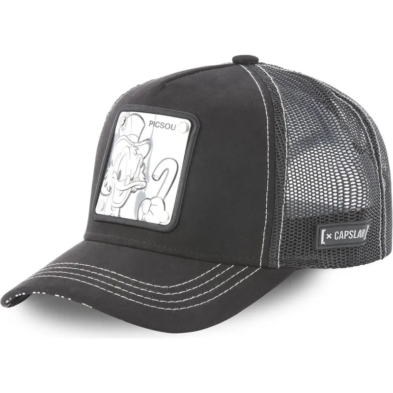 lippikset-kaareva-rekka-musta-snapback-tag-scr3-roope-ankka-disney-capslab