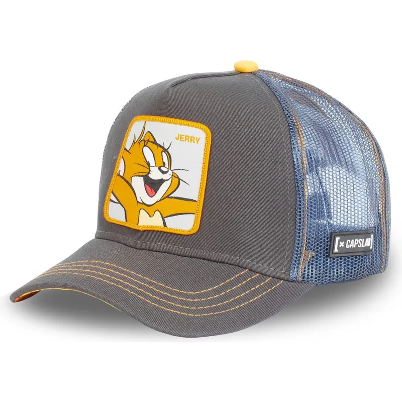 lippikset-kaareva-rekka-harmaa-snapback-jer2-jerry-looney-tunes-capslab