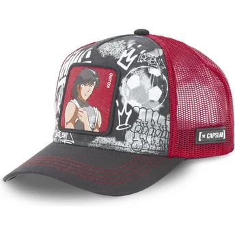 lippikset-kaareva-rekka-musta-snapback-koj1-mark-lenders-maailmanmestarit-oliver-ja-benji-capslab