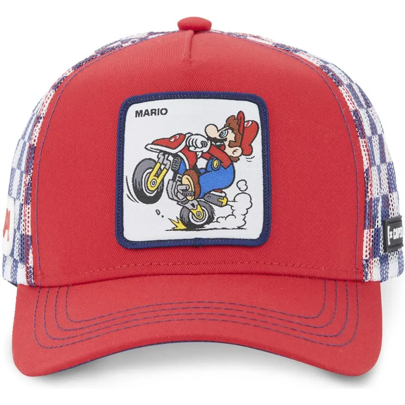 lippikset-kaareva-rekka-punainen-snapback-kart-smk-mar1-bros-mario-super-mario-bros-capslab