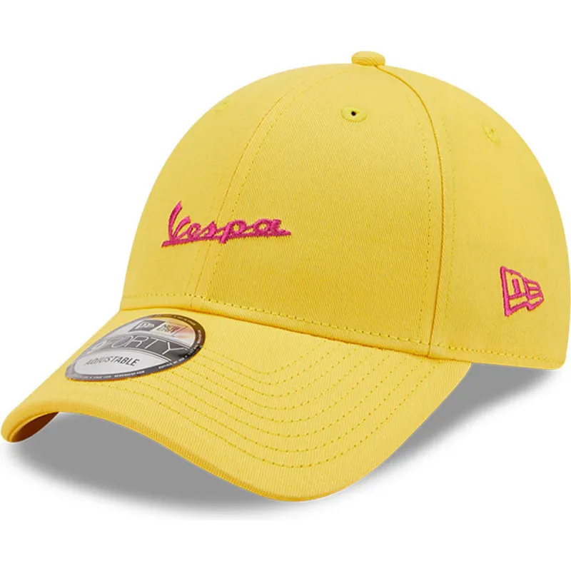 lippikset-kaareva-keltainen-saadettava-nauha-9forty-essential-vespa-piaggio-new-era lippikset-kaareva-keltainen-saadettava-nauha-9forty-essential-vespa-piaggio-new-era