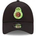 lippikset-kaareva-musta-saadettava-nauha-aguacate-9forty-food-icon-new-era