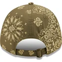 lippikset-kaareva-vihrea-saadettava-nauha-9forty-paisley-print-new-york-yankees-mlb-new-era