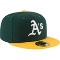 cap-littea-green-ajustada-59fifty-ac-perf-oakland-athletics-mlb-new-era
