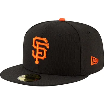 Cap litteä black ajustada 59FIFTY AC Perf San Francisco Giants MLB New Era