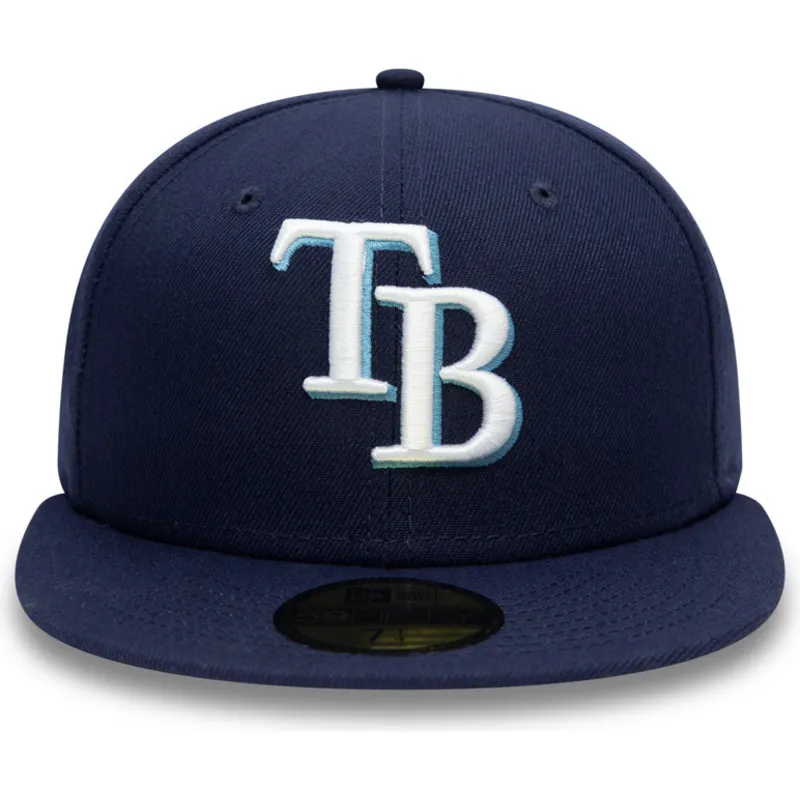 lippikset-littea-laivastonsininen-istuva-59fifty-ac-perf-tampa-bay-rays-mlb-new-era