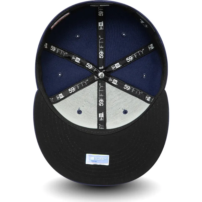 lippikset-littea-laivastonsininen-istuva-59fifty-ac-perf-tampa-bay-rays-mlb-new-era