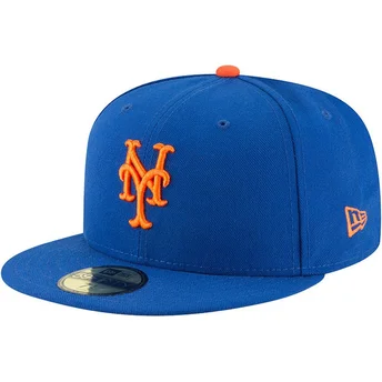 Cap litteä blue ajustada 59FIFTY AC Perf New York Mets MLB New Era
