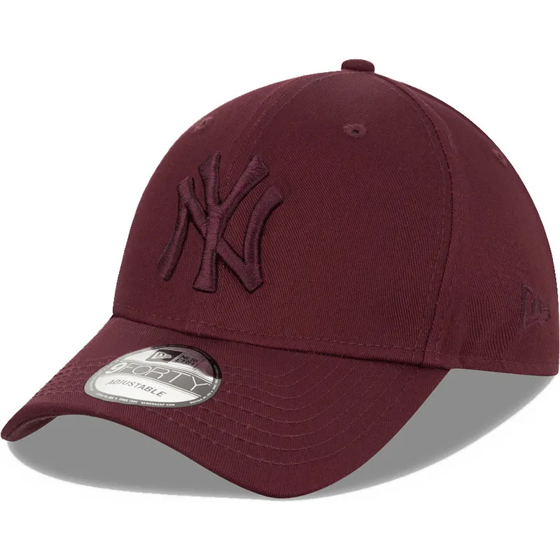 lippikset-kaareva-punainen-snapback-9forty-league-essential-new-york-yankees-mlb-new-era