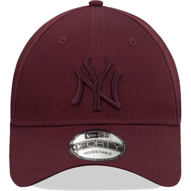 lippikset-kaareva-punainen-snapback-9forty-league-essential-new-york-yankees-mlb-new-era