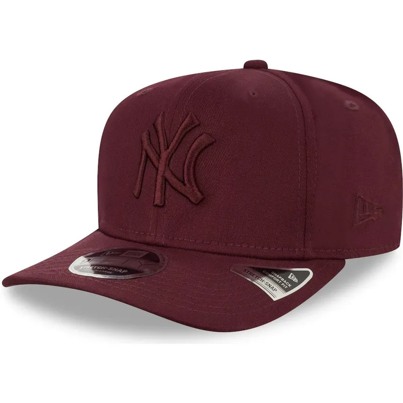 lippikset-kaareva-punainen-snapback-9fifty-stretch-snap-new-york-yankees-mlb-new-era