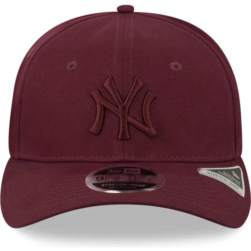 lippikset-kaareva-punainen-snapback-9fifty-stretch-snap-new-york-yankees-mlb-new-era