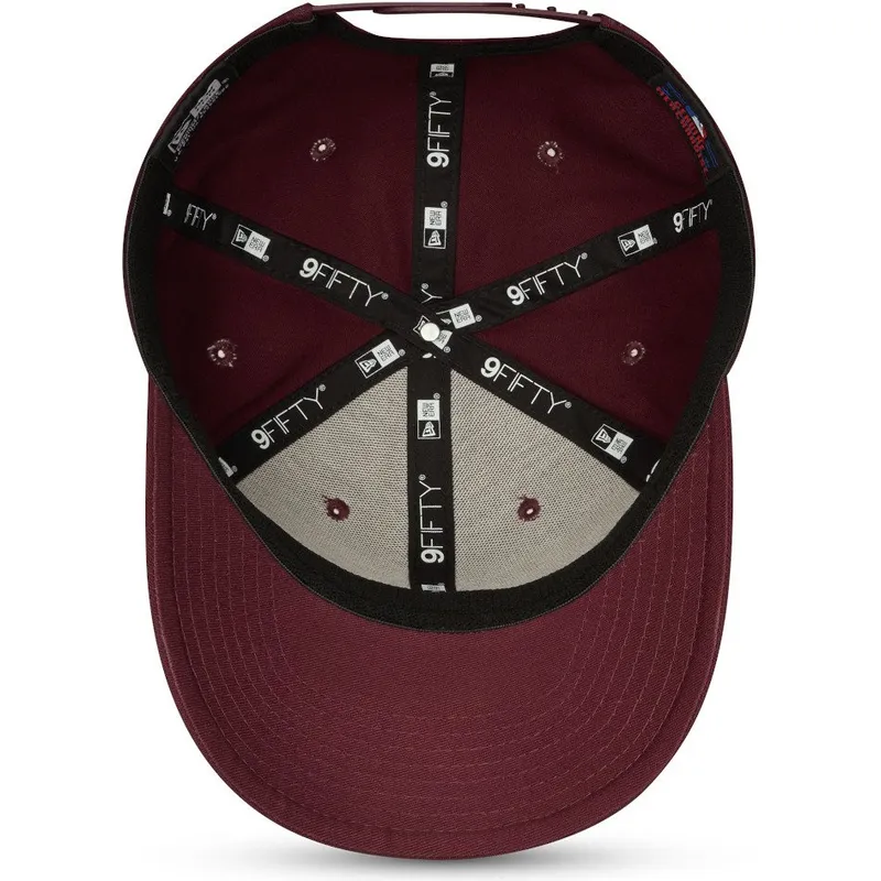 lippikset-kaareva-punainen-snapback-9fifty-stretch-snap-new-york-yankees-mlb-new-era