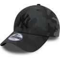 cap-kaareva-camouflage-adjustable-strap-lapsille-negro-negro-9forty-league-essential-new-york-yankees-mlb-new-era